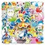 SQ3 50 Cái / bộ Pokemon Pikachu Dán Jigglypuff Graffiti Hành Lý Ván Trượt Trang Trí Chống Thấm Nước QS3
