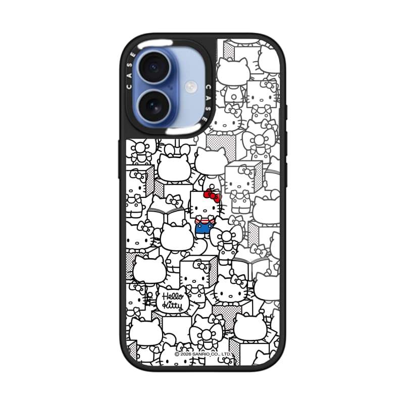 CASECASE X Hello Kitty Factory Case Chống Trầy Xước Từ Hút Kính Cho IPhone 17 Air 16 15 14 Pro Max Plus Ốp Lưng Cứng Có Hộp Khắc Logo