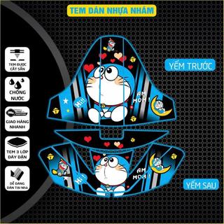 COMBO 2021-2026 TEM NHỰA NHÁM   (XE CÓ NẮP CỐP TRƯỚC)hottt 2025 chất liệu decal 3 lơp cao cấp ,chống phai màu