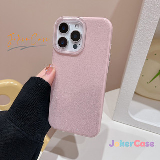 Ốp Lưng Cho IPhone 16 11 15 17 13 14 12 Pro Max 7 8 15 16 Plus air X XR XS Max Phấn phủ lấp lánh sang trọng tối giản