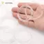 JCSYFAC 10 Chiếc 57 Mm Trong Suốt Vòng Tay Tròn Giá Đỡ Đứng Tổ Chức Trưng Bày Kệ Phát Hiện Phụ Kiện Trang Sức Làm Đồ Mới