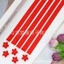 Ngôi Sao May Mắn Ngôi Sao Origami Dải Dệt Tay Xếp Chồng Ngôi Sao Năm Cánh Ngôi Sao Nhỏ Slim Note Chúc Ngôi Sao Handmade JF1F