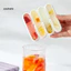 Linh hồn| Xử Lý Khuôn Nhỏ Gọn Ice Pop Khuôn Silicon Có Thể Tái Sử Dụng Khay Đá Có Nắp Dễ Dàng Phát Hành Khuôn Đá Viên Dài 4 Khe Cho Chai Nước Whisky Hoàn Hảo Cho Gia Đình Và Outdoo