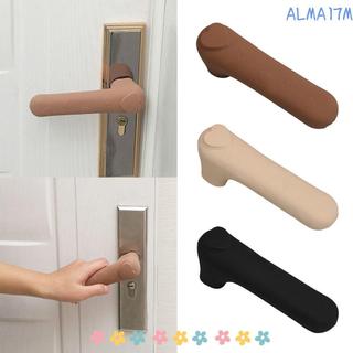 Vỏ Tay Nắm Cửa ALMA1, Vỏ Núm Cửa Chống Va Chạm, Silicon Di Động Chống Tĩnh Điện Im Lặng Cho Trẻ Em An Toàn Giữ Cửa Bảo Vệ Nhà