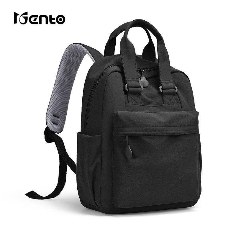 Balo Đi Học Nữ MENTO Kiểu Dáng Ulzzang Hàn Quốc Cặp Xách Sinh Viên Đựng Laptop