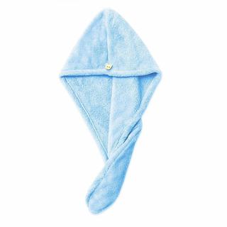 Mũ Lau Khô Tóc Siêu Tốc Hình Gấu - Khăn Quấn Tóc Sau Gội Tiện Lợi Vải Sợi Mịn Không Rụng Lông