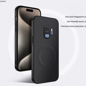 Vỏ Chống Sốc Cho Samsung Galaxy S9 / S9 + Plus Sang Trọng Mờ Vỏ Sạc Không Dây Kinh Doanh