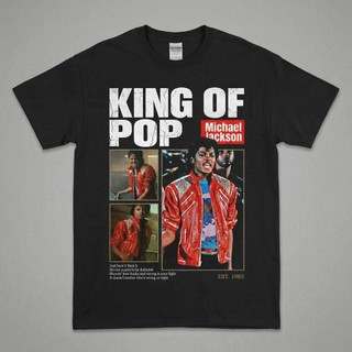PS2 Michael Jackson Beat It Áo Thun 110cm-6XL King Of Pop Fan Tặng Áo Tay Ngắn SP2