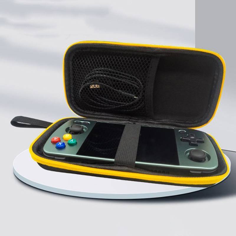 PNPIA- RG405M Bla Case Retro Cầm Tay Trò Chơi Điện Tử Màn Hình Chống Nước Mang Theo Túi Retro Video Game Console