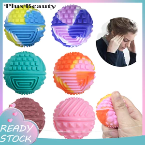 < Pluscloth > Đồ chơi Fidget bóng từ tính bằng silicon – Đồ chơi để bàn cảm giác giảm căng thẳng dành cho nam giới Thanh thiếu niên Máy quay cầm tay văn phòng yên tĩnh để giảm sự tập trung và lo âu Bóng silicon Fidget