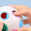 < Pluscloth > Bóng xếp hình khối phù hợp màu sắc cầu vồng cho trẻ em Người lớn phát triển sự tập trung Tư duy logic Trí thông minh giáo dục Brain Teaser Màu quà tặng