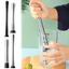 Cocktail Muddler Thép không gỉ có rãnh hiệu quả Đầu mài Nylon Sân sau Tiệc BBQ