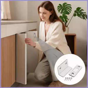Bắt Từ Cho Cửa Tủ 2 Miếng Siêu Mỏng Tự Dính Vô Hình Không Khoan Tủ Quần Áo Từ Tính Cửa mueadsyvn