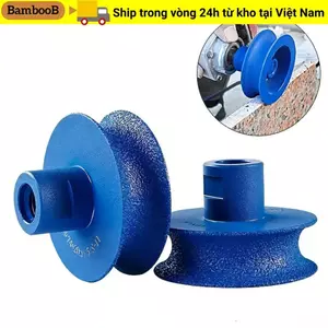 Bánh mài cạnh bán nguyệt BAMBOOB, Đĩa mài góc 10 / 20mm Đĩa mài đá lõm, Viền gạch men đa chức năng di động