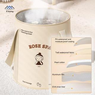 ELBBKG Dung Tích Lớn Gấp Chân Bồn Tắm Sâu Ngâm Buet Đầu Gối Ấm Chân Ngâm Túi Di Động Du Lịch Chân Chậu Rửa Buet Mới