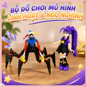 Búp Bê Hành động In 3D – Nhân Vật Lily Lovebraids Và Huggy Wuggy Từ Poppy Playtime 5, Món Quà ý Nghĩa Dành Cho Trẻ Em