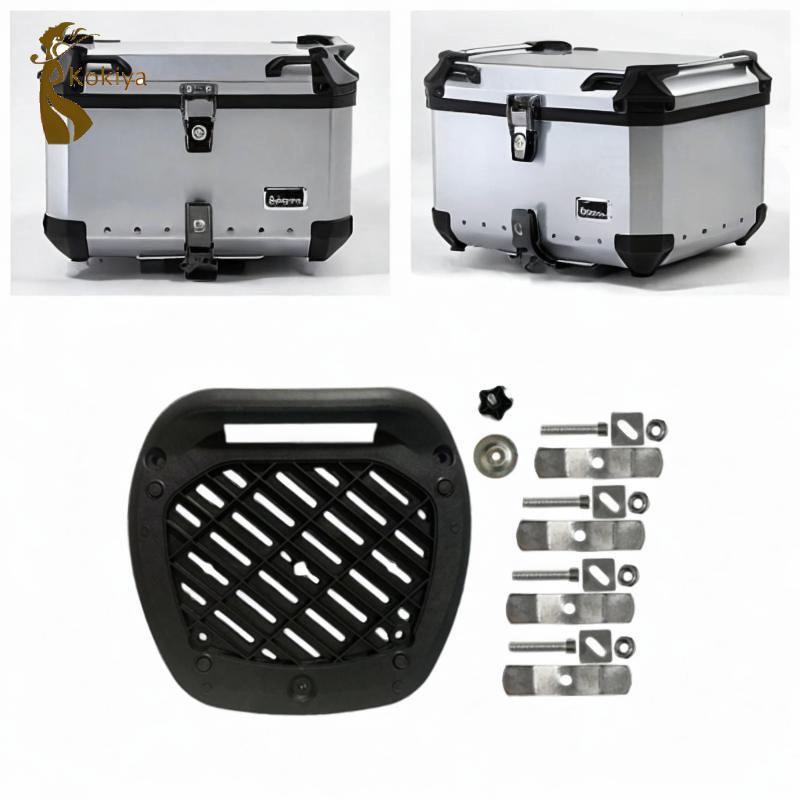 Kệ hành lý phía sau xe máy PP Polypropylene Carrier Giá đỡ cho du lịch Móc lưu trữ Phụ kiện lưới