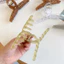 Kẹp Tóc Acrylic Thạch Màu Cá Mập Kích Cỡ Lớn, Phong Cách Đơn Giản Cho Tóc Đầu Đĩa