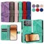 YJD Case For Honor 600 Pro Big Butterfly Leather Khe cắm thẻ Dây đeo tay Vỏ điện thoại chống rơi