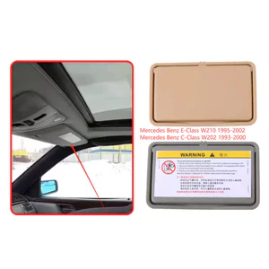 Thích hợp cho 1994-2000 Mercedes-Benz E-Class W210 C-Class W202 C200 E230 Gương trang điểm che nắng ô tô
