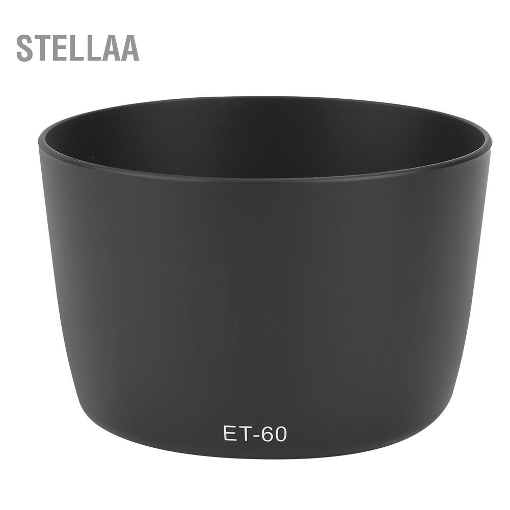 Stellaa Stellaa Lens Mount Hood ET-60 Phụ kiện chụp ảnh thay thế bằng nhựa ABS cho EF-S 55-250mm f / 4-5.6 là 90-300mm 4.5-5.6 75-300mm Đèn nền Đèn flash ban đêm