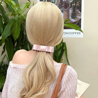 Kẹp tóc satin nơ chuối phong cách cao cấp và nữ tính - Hululu