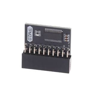 [PEO] Bảng mô-đun bảo mật được mã hóa TPM 2.0 LPC 20 Pin Mainboard Card TPM2.0 Mô-đun cho bo mạch chủ ASUS Gigabyte cho Windows11 VN