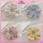 MYPANDA Scrunchie Vintage Màu Trơn Đường Sọc, Co Giãn Tốt, Phụ Kiện Tóc Ngọt Ngào Cho Nữ và Bé Gái.