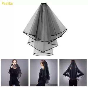 Veil Pealike Ren cho cô dâu và Halloween - nhiều loại tulle
