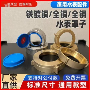Đồng Hồ Nước Chống Đông Bao Hộ Gia Đình Máy Nước Khô Đồng Hồ Bảo Vệ 4 Điểm 6 Điểm Độ Nhạy Cao Xoay Cánh Đồng Hồ Nước