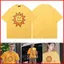 Áo thun cotton tay ngắn phong cách streetwear với hình ảnh Justin Bieber mỉm cười - GC1