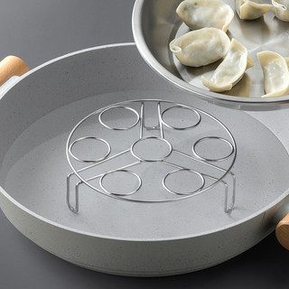 Giá hấp trứng bằng thép không gỉ hạng nặng, Giá đỡ Trivet chịu nhiệt để hấp trứng, bánh bao, thức ăn, chân hình chữ U chống trượt, dụng cụ nhà bếp đa năng cha518