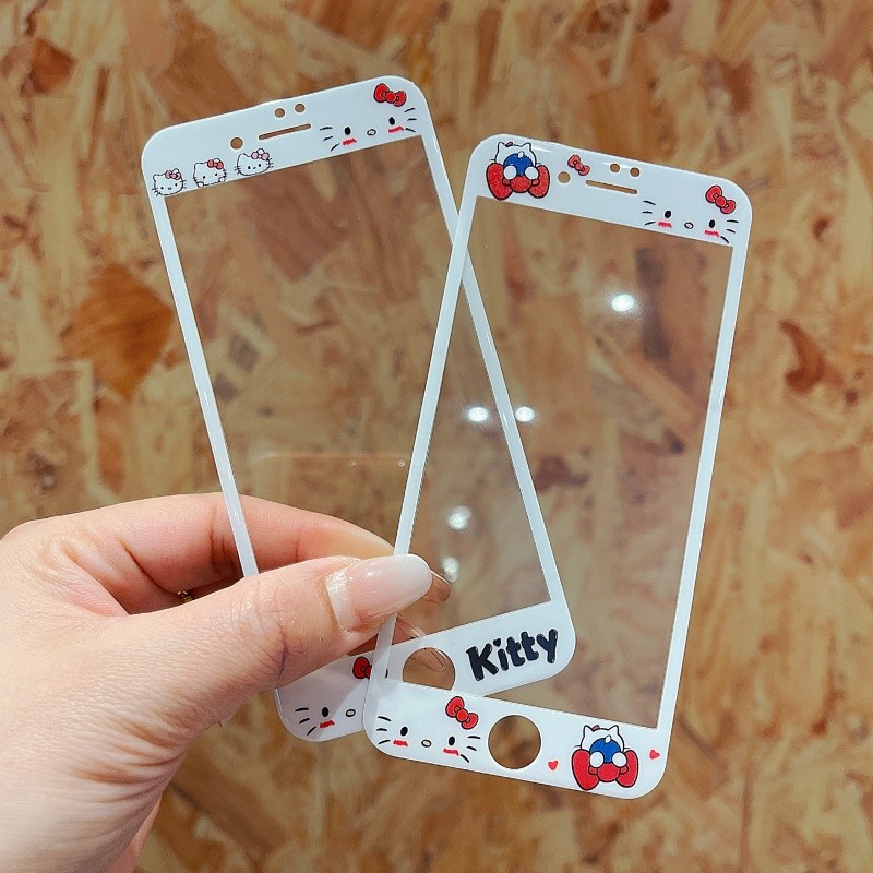 Bảo Vệ Màn Hình Cho iphone se2 se3 4 4s 5 5s se 6 6s 7 8 plus 3D Kính Cường Lực Hoạt Hình Kính Cường Lực Bảo Vệ Toàn Diện 4.7 5.5 inch Phim