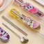 Thép không gỉ Di Động Bộ Đồ Ăn Co-Branded My Little Pony Học Sinh Thìa Đũa Bé Hộ Gia Đình Uống Thìa Nĩa Xuất Hiện 26.4.24