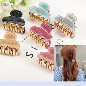 Kẹp Tóc Acrylic Phong Cách Thời Trang, Dụng Cụ Tạo Kiểu Cho Cô Gái