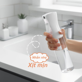 Bình xịt áp lực cao Xịt mịn có thể đổ lại PP PET Tóc Trang điểm Nước hoa Cây tưới cây
