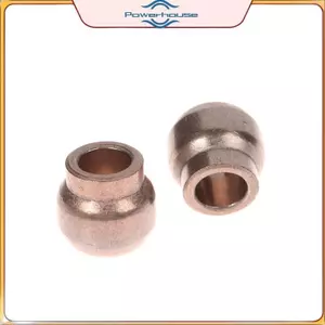 POWER 1Pc 10mm Trục Lỗ Sắt Hợp Kim Đồng Mang Bush 20mm Bên Ngoài Hình Cầu Máy Giặt Quạt Động Cơ Cánh Quạt Stator Trượt Bushing.