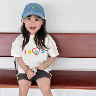 (Từ 1-12 tuổi) Áo thun ngắn tay cho trẻ em, cổ tròn, in hình bướm hoạt hình, phù hợp cho bé gái.