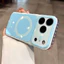Ốp điện thoại từ tính tiếng Anh đơn giản cho iPhone 17 Pro Max 16 15 pro max Bảo vệ ống kính chống rơi Vỏ cứng bảo vệ điện thoại