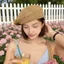 CATMALLER88 Mũ nồi móc kiểu Pháp, Mũ nồi ống hút mùa hè thủ công mỏng, Boho Rỗng Thiết kế phẳng thoáng khí Đi biển Mũ nồi dệt mùa xuân hè
