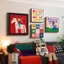 tranh treo tường decor phòng khách phong cách dopamine sáng tạo tranh vải canvas trang trí phòng ngủ khách sạn trường học