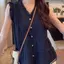 Áo sơ mi không tay cổ điển, slim fit cho mùa hè - Phù hợp mọi dáng người
