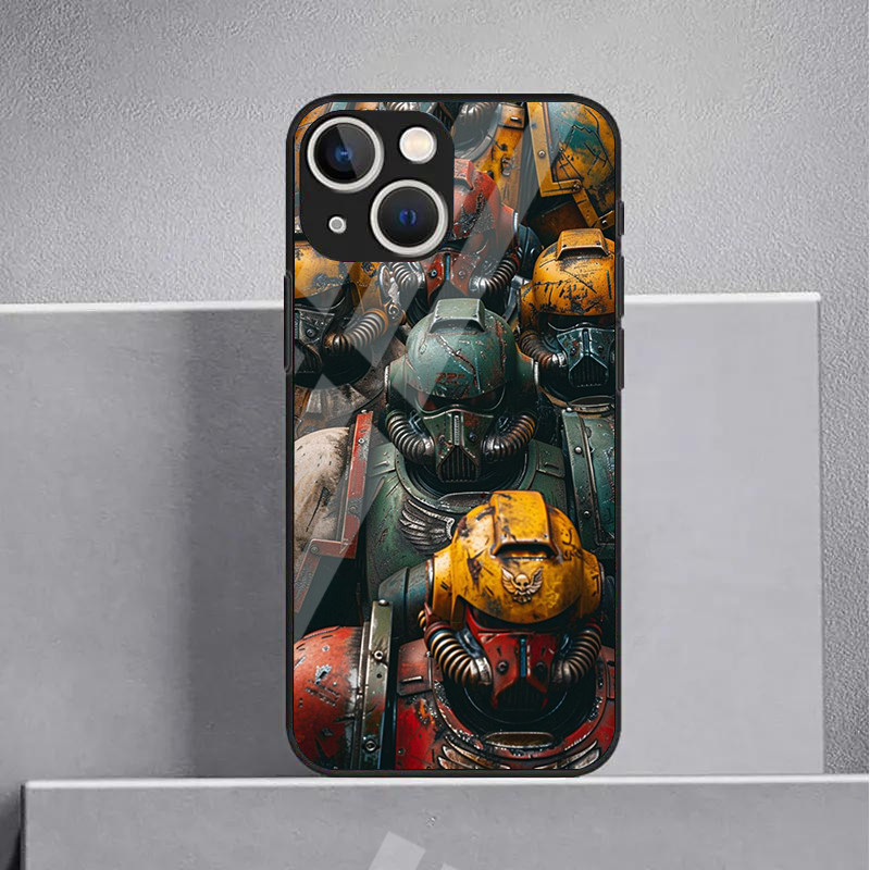 Ốp Điện Thoại Kính Warhammer 4k 02 Cho IPhone 16 15 14 13 12 11 Pro XR XS Max Plus Mini X XR 8 7 6s SE2 / 3