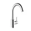 Vòi bếp KOHLER Taut với vòi cong - tay cầm chốt, K-21368T-4-CP