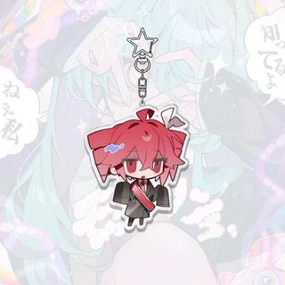 Móc khóa Anime Hatsune Miku Kasane Teto Vocaloid Mesmerizer Acrylic Keychain phụ kiện treo túi xách quà tặng sinh nhật