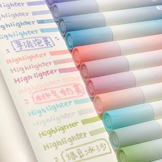 Bút highlight dạ quang đánh dấu pastel nhớ dòng marker cute văn phòng học tập quà xinh