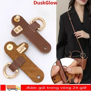 Khóa chuyển đổi DUSKGLOW, Dây đeo vai thay thế Dây da thật, Khóa treo chuyển đổi không cần đục lỗ cho Longchamp