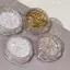 TRTR 1mm Mini Ngôi Sao Lấp Lánh Móng Tay Lấp Lánh Lấp Lánh Pentagram Trang Trí Móng Tay Thiết Kế Salon Móng Tay Phụ Kiện Dễ Thương DIY Nail Art Design VN