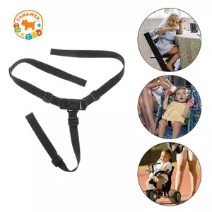 CANAMEK Ghế ăn cho bé an toàn 3 điểm, dây đai cố định xe đẩy CSF