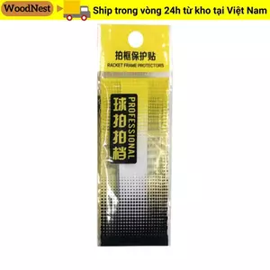 Băng cạnh vợt WOODNEST, băng dán tự dính chống trầy, bảo vệ đầu vợt trong suốt, chống mài mòn, phụ kiện thể thao